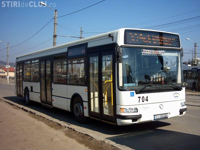 Harti cu transportul public urban din Cluj