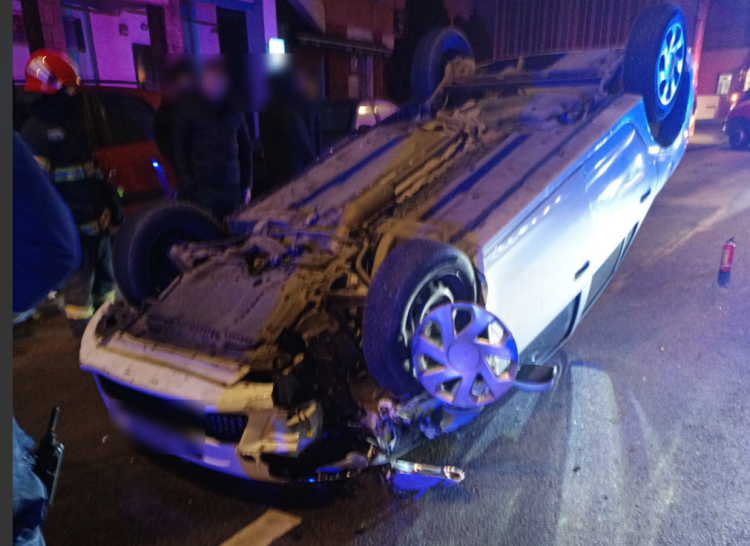 Accident N Cluj Pe Strada Br Ncu I O Ma In S A R Sturnat Dup Ce