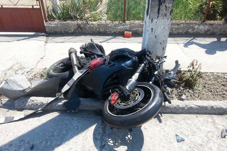 Un motociclist a murit la Iclod. E INEXPLICABIL ce a vrut să facă - VIDEO