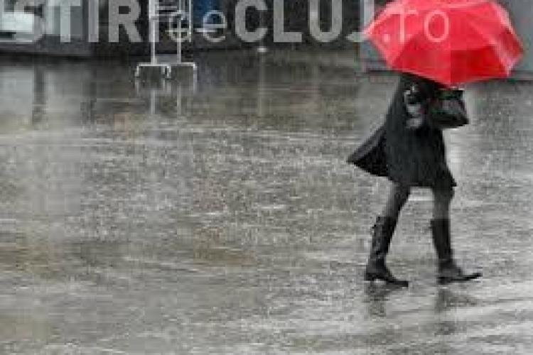 Meteorologii anunță ploaie înghețată și lapoviță. Vezi ce ne așteaptă la Cluj în weekend