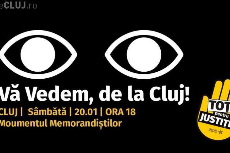 Protest sâmbătă la Cluj. Participi?