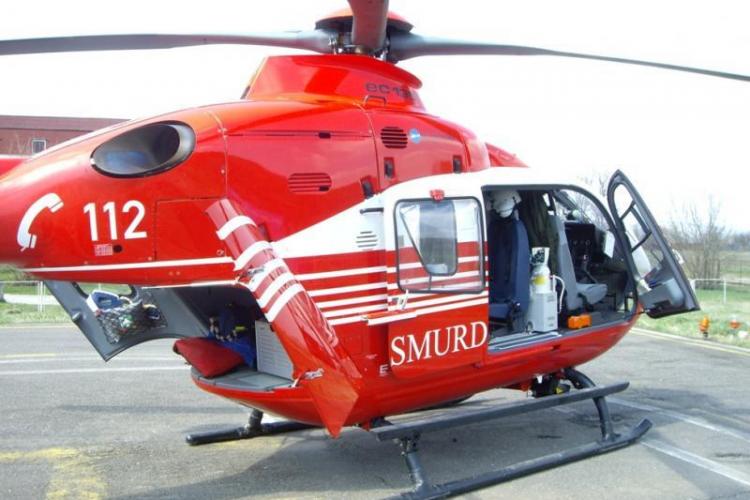Elicopterul SMURD ajunge la casat și heliportul de la Jibou tot nu e terminat