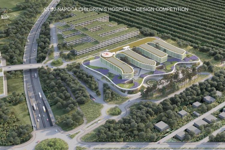 Tișe a semnat contractul de proiectare pentru Spitalul Pediatric Monobloc din Cluj