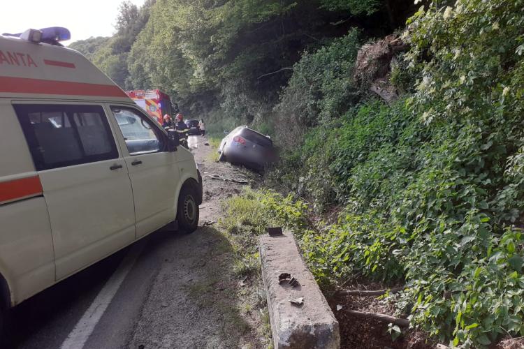 Cluj: Accident cu patru victime între Poieni și Ciucea! Intervine Descarcerarea - FOTO