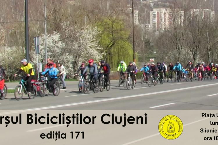 Bicicliștii din Cluj nu se lasă, organizează un nou marș! „Vrem să le amintim autorităților nevoia promovării bicicletei ca mijloc cotidian de transport”