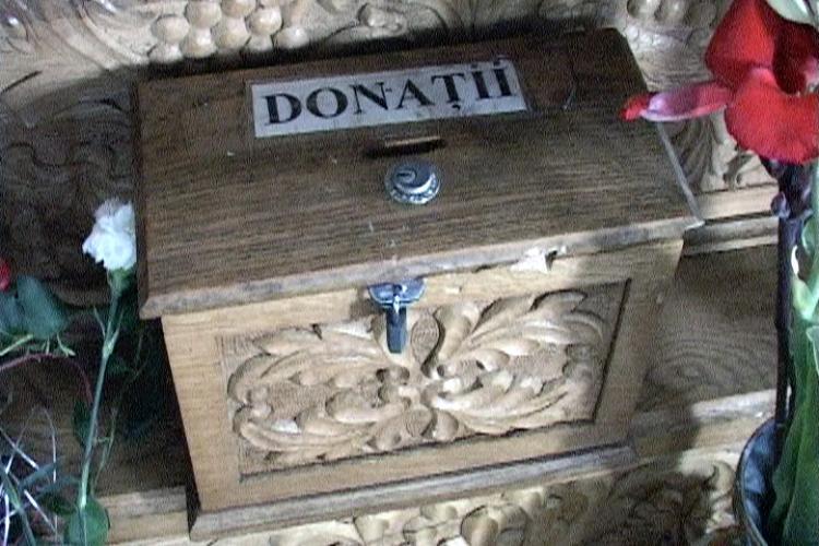  Hoții nu mai au nicio limită! Au furat cutia milei de la o biserică din Cluj și s-au făcut nevăzuți 