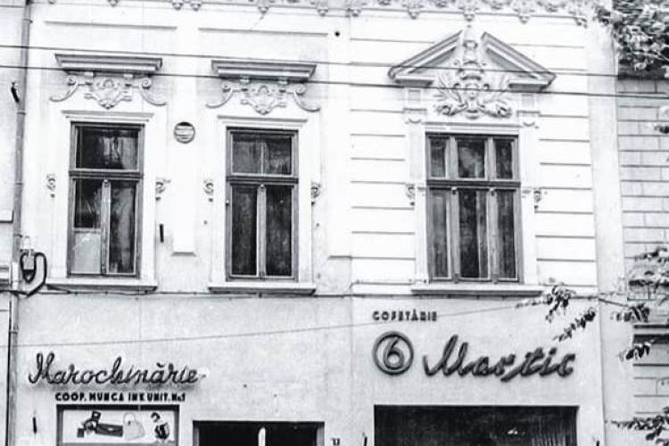 Eleganță și stil la Cluj! Cofetăria „6 martie” și un magazin de marochinărie de pe actuala stradă Memorandumului, în anii '60 - Vezi FOTO