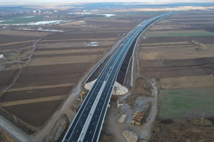 Noi restricții de circulație pe Autostrada A3 Turda - Târgu Mureș! Șoferii trebuie să conducă cu viteză redusă 