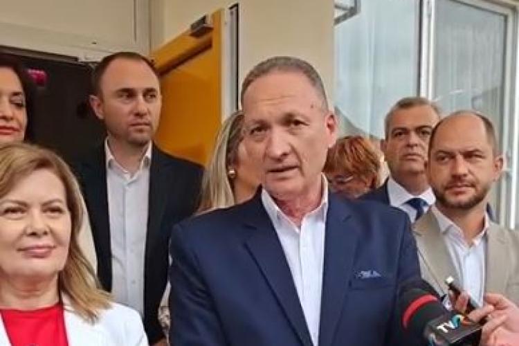 ”Clujul are nevoie de o schimbare, de o administrație pentru oameni!”- Alexandru Cordoș, candidatul PSD la presedinția CJ Cluj a votat la Feleacu VIDEO