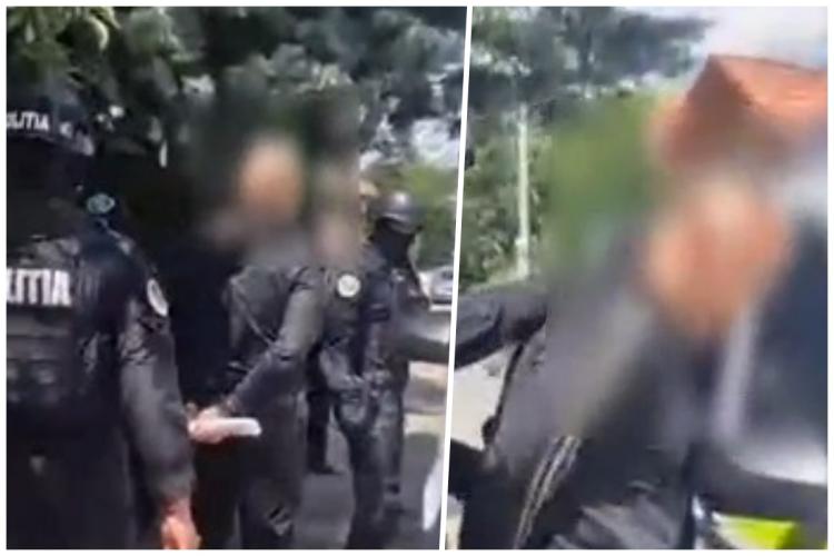 Doi bărbați, reținuți de polițiștii din Turda! Au încercat să convingă victima unei încăierări să renunțe la plângere - VIDEO