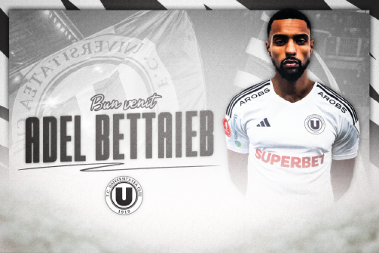 FC Universitatea Cluj bifează al șaptelea transfer pentru noul sezon! Tunisianul Adel Bettaieb a semnat contractul pe doi ani