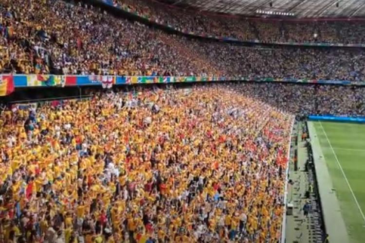 România- Ucraina 3-0! ”Dacă e un vis, să nu mă treziți!” a spus comentatorul. Vezi imnul României cântat de 30 000 de suporteri! VIDEO