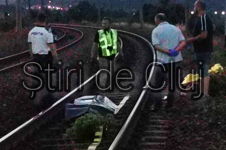 Un bărbat a fost lovit de tren în comuna Apahida, județul Cluj. Medicii nu au mai putut face nimic pentru el- FOTO/VIDEO