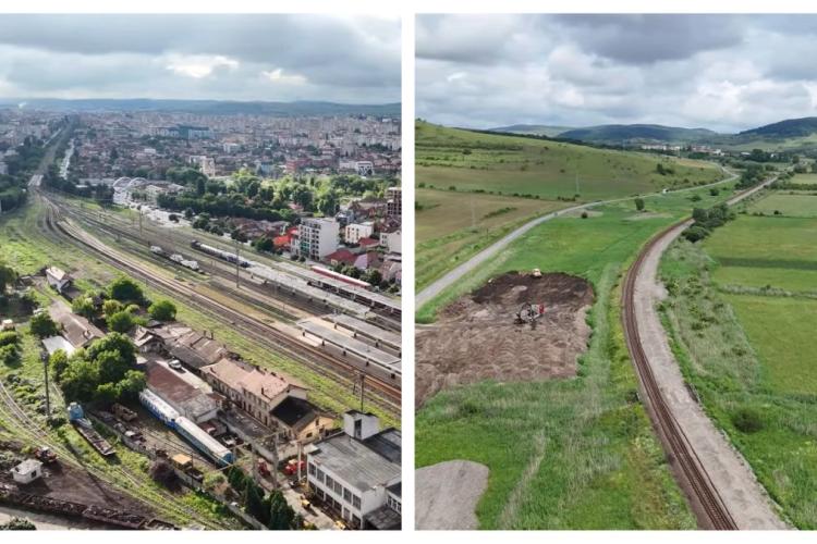 Calea ferată Cluj-Aghireșu urmează să fie modernizată. Trenurile “high speed” vor circula cu 100km/h, după finalizarea proiectului de 1,6 miliarde de lei