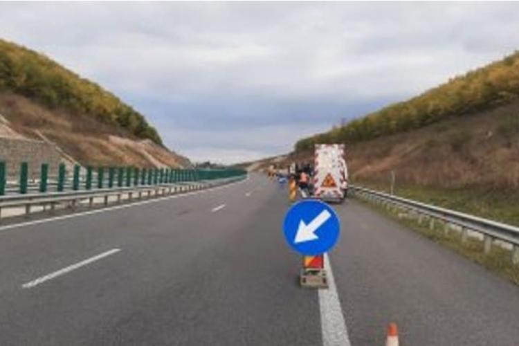 Atenție șoferi! Restricții de circulație pe Autostrada Transilvania/Circulați cu viteză redusă 