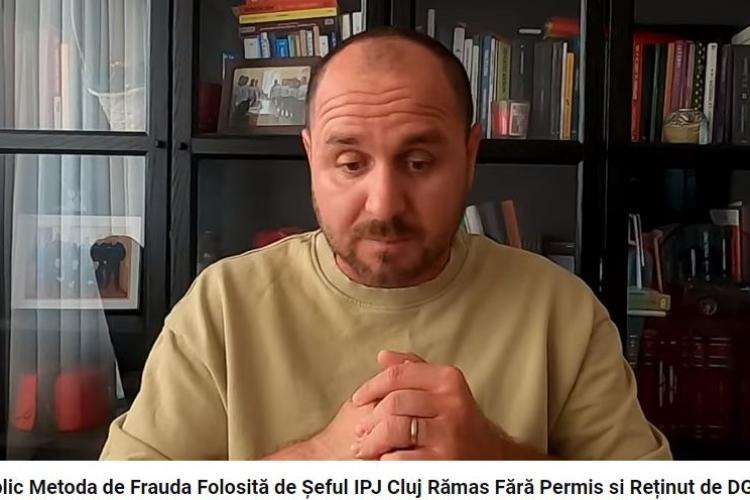 Cunoscutul polițist TAVI PERȚEA explică metoda de fraudă care ar fi fost folosită de șeful Poliției Cluj, pus sub control judiciar VIDEO
