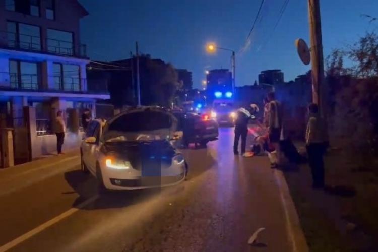 Un clujean a sărbătorit victoria României la EURO cu prea mult alcool! S-a urcat beat la volan și a făcut accident în drum spre casă - VIDEO