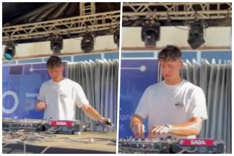 Un DJ din Cluj a urcat pe scenă la unul dintre cele mai mari festivaluri din România: ,,Mi s-a îndeplinit o dorință”  - VIDEO 