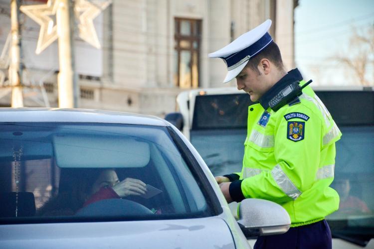 Terbilism la volan! Un șofer, prins în timp ce circula beat pe străzile din Cluj. Ce alcoolemie avea 