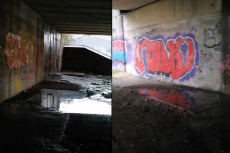 Noi imagini de la podul ”nepăsării” din Mărăști, Cluj-Napoca. ”Când reparațiile vor costa până la cer, să știm de ce” FOTO VIDEO