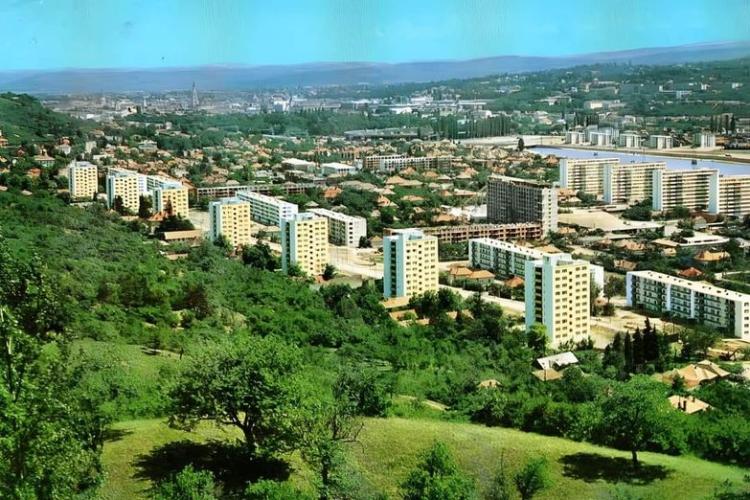 Amintiri din Clujul de altădată! Imagine superbă cu cartierul Grigorescu în anii '60: ,,Aerisit, cu verdeață, deschis spre Someș, nu ca acum!” - FOTO 