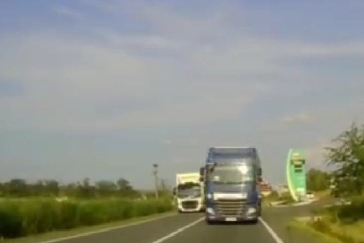 Drumul spre casă, din vacanță, era să se termine tragic pentru o familie din Cluj:,,Te întorci liniștit și îți iese în față un specimen” - VIDEO