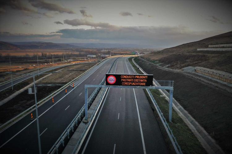 Atenție, șoferi! Restricții de circulație pe autostrada A3 în Cluj și alte județe din țară. Se fac lucrări de reparații pe mai multe porțiuni 