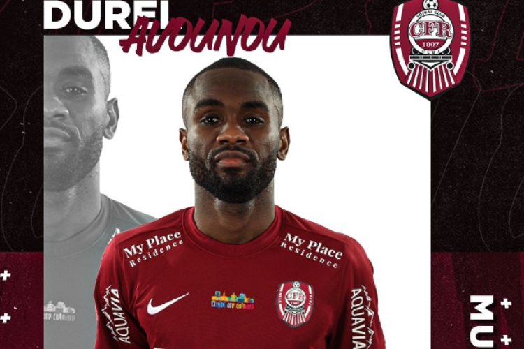 OUT de la CFR Cluj. Jucătorul din Congo a rezistat doar un an la formația din Gruia