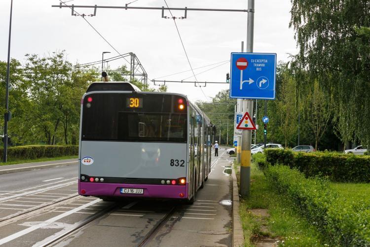 CTP Cluj anunță modificări de traseu în zona Parcului Central din Cluj-Napoca! Vezi ce linii sunt afectate 