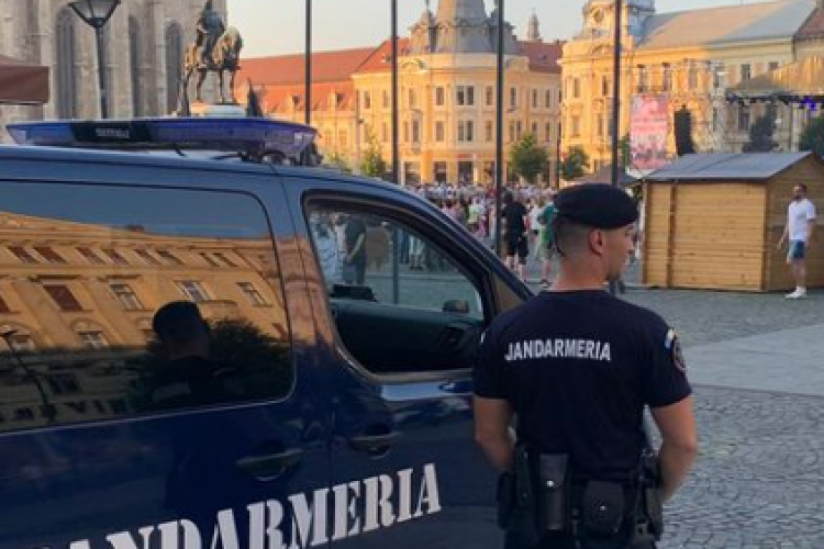 Un clujean cu mandat de arestare a dat nas în nas cu jandarmii din Cluj! Bărbatul a ajuns la Poliție 