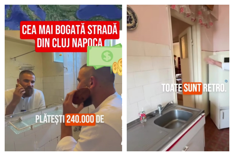 VIDEO. Un agent imobiliar din Cluj a reușit să înfurie pe toată lumea! „Un gunoi de apartament”/A și răspuns haterilor: „Pun poză de la biroul notarial”