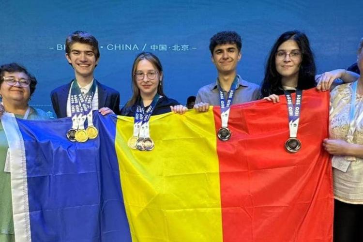 Elevul clujean Neag Tudor Brendan a câștigat medalia de aur la Olimpiada „Științele Pământului” din Beijing