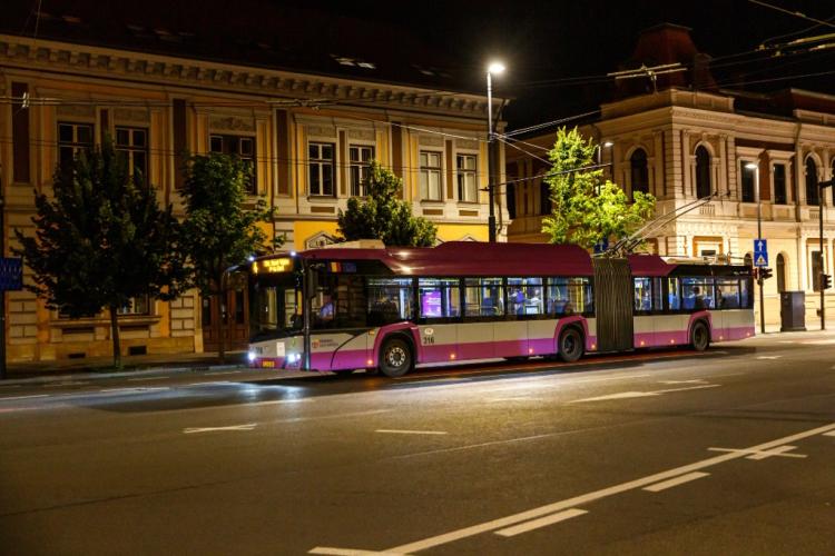 Cluj: Se suspendă temporar linia de noapte 5N, anunță Compania de Transport Public Cluj-Napoca