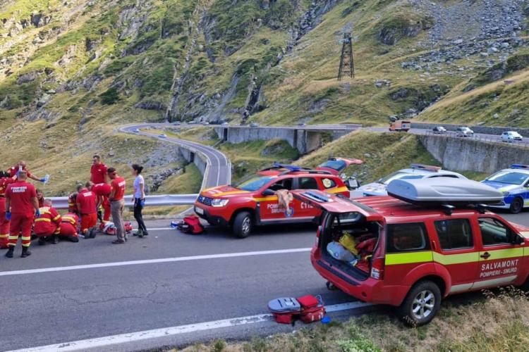 Tragedie pe Transfăgărășan! Un biciclist de 45 de ani a murit, în urma unui accident