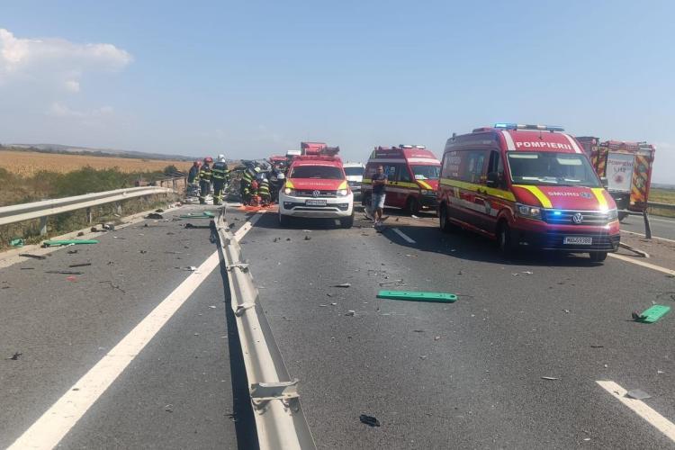 Tragedie pe autostrada A1. Consulul Ungariei la București și-a pierdut viața după ce un camion a intrat în coliziune cu mașina în care se afla