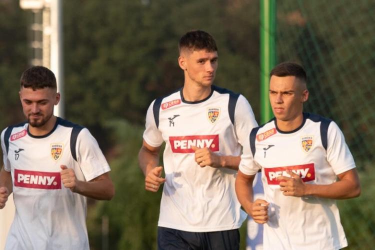 Vladislav Blănuță, atacantul de la “U” Cluj, luptă pentru calificarea la Euro 2025. Echipa U21 a României va întâlni Muntenegru și Finlanda