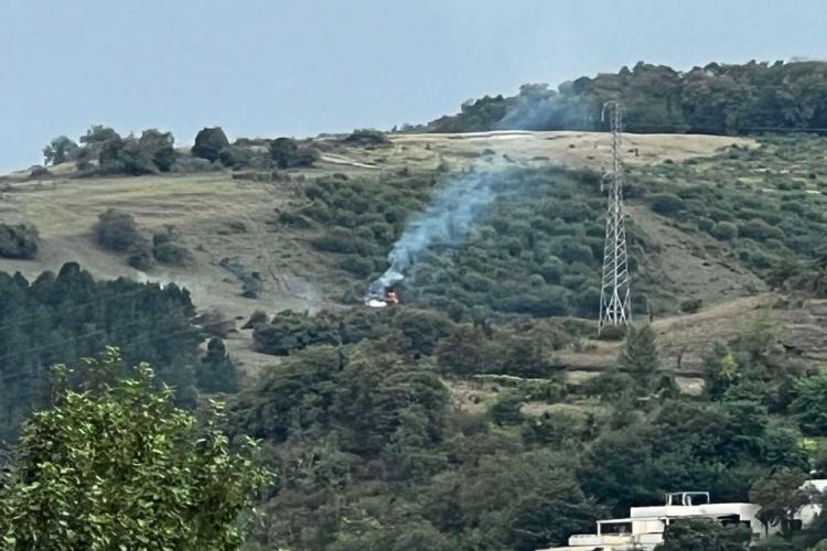 FOTO. Posibile incendii de vegetație în cartierul Grigorescu! Autoritățile nu au fost alertate încă