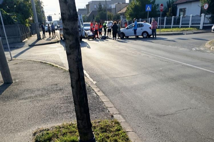 Accident pe strada Plevnei din Cluj! Un bărbat de 77 de ani a fost lovit pe trecerea de pietoni și transportat de urgență la spital