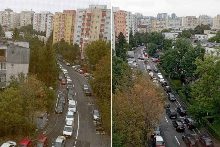 Trafic de COȘMAR în Cluj, de când a început școala! Clujean: Mi se face rău ce trafic avem/În Mănăștur am făcut 3 km în 40 de min