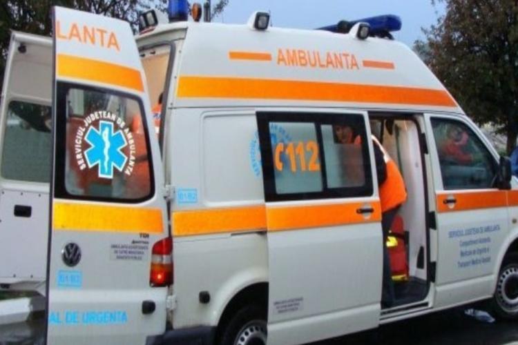 Cluj: Accident rutier pe strada Traian Vuia. O femeie a fost transportată la spital 