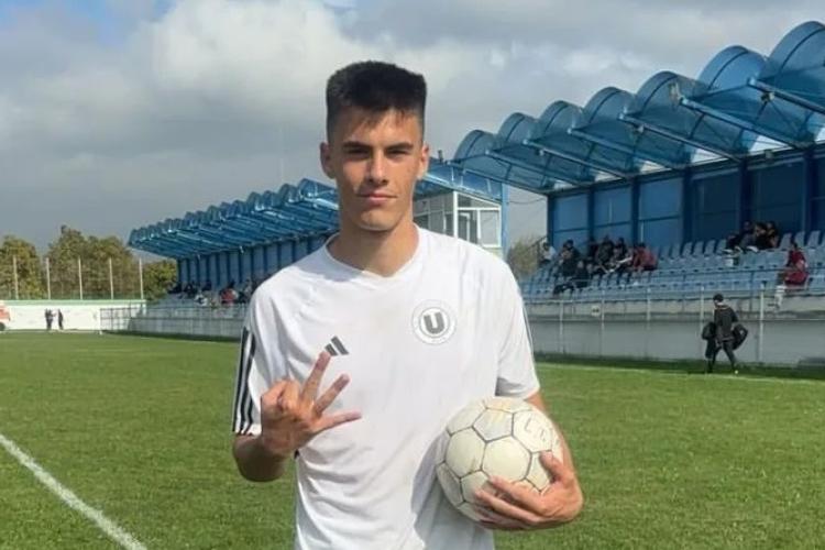 Fiul lui Željko Kopic, antrenorul celor de la Dinamo, hat-trick în tricoul “U” Cluj: ,,Este conștient că este parte a unui club mare și acum”