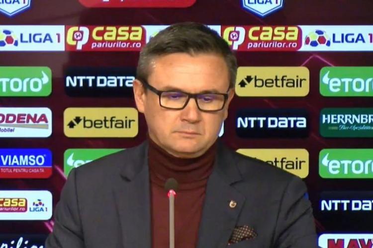 Cristi Balaj a dat cărțile pe față: „Noi la CFR Cluj nu păcălim”