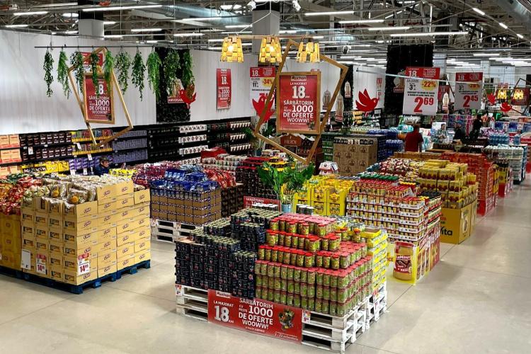  Auchan sărbătorește 18 ani de activitate cu peste 1.000 de oferte și reduceri fantastice. Descoperă cele mai noi oferte! 