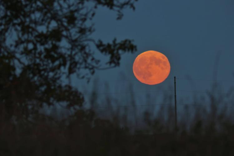 Cele mai frumoase fotografii cu luna plină din această seară de la Cluj!  Imagini de poveste dintr-o noapte senină de octombrie- FOTO