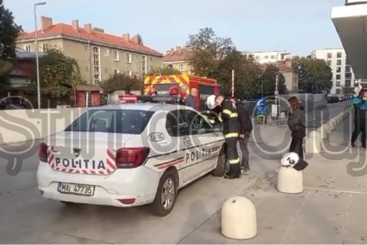 Cum s-a produs incendiul din parcarea subterană de la The Office Cluj! Peste 300 de persoane, evacuate din birouri 