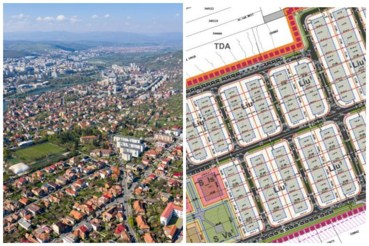 Un nou cartier rezidențial URIAȘ în Cluj-Napoca! Proiectul propune peste 100 de construcții pe aproape 10 hectare / Unde va fi amplasat