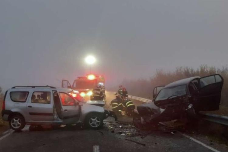 Un tânăr și-a pierdut viața în urma unui accident rutier. A izbit frontal un alt autoturism