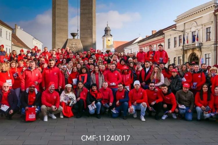 Membrii PSD Cluj, în dialog deschis cu clujenii! PSD Cluj-Napoca marchează o zi de comuniune și susținere pentru valorile social-democrate