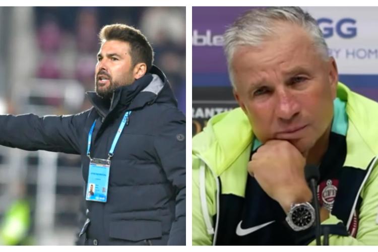 Adrian Mutu propune o legendă a fotbalului românesc să îl înlocuiească pe Dan Petrescu la CFR Cluj: ,,E un club cu presiune mare”