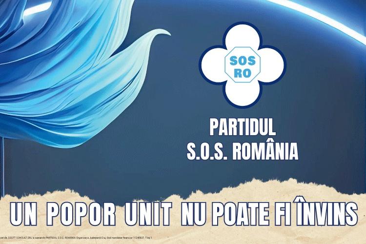 De 1 Decembrie fă-ți cadou România unită, liberă și suverană! Votează Partidul S.O.S. România! (P)